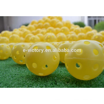 Indoor Traning Golf balls Brand Multi Colors Random Air Vents Golf Ball Practice Plastic Wholesale
